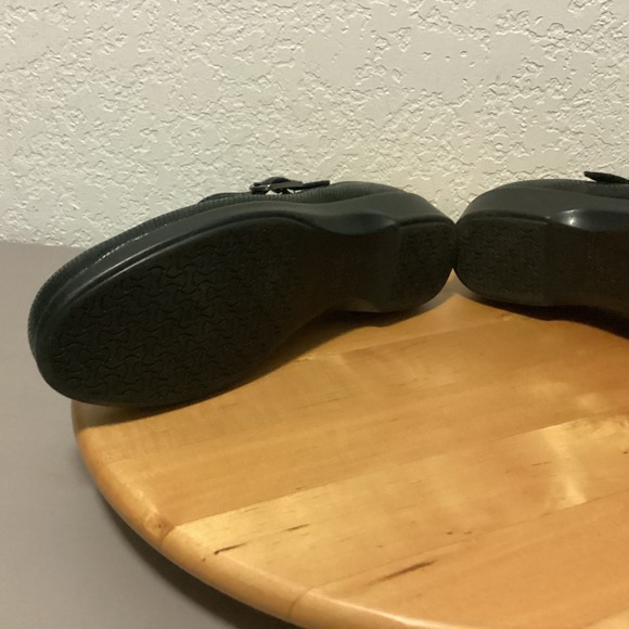 SAS San Antonio Shoemaker Black Snake Embossed Mary Jane Comfort Shoes Women 6.5 - Picture 11 of 16